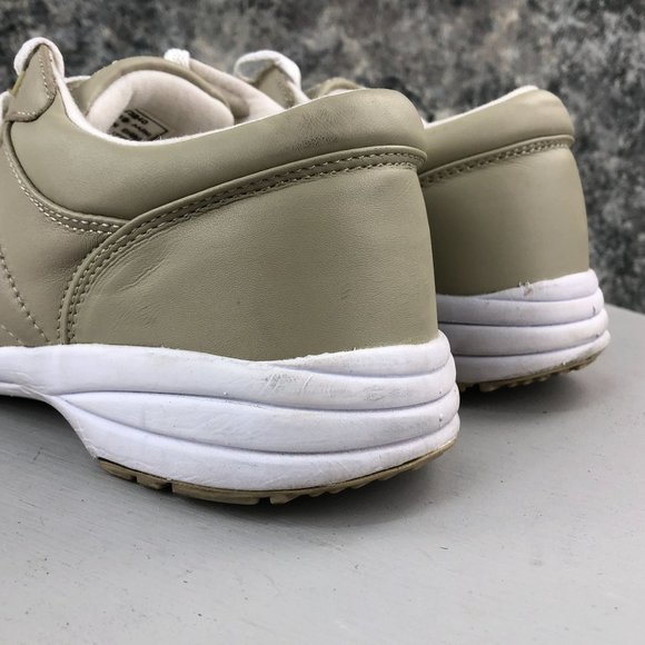 Propet Women's Size 10 AA (N) Washable Walker Tan White Lace-Up Sneakers Shoes - Picture 5 of 12